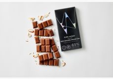 Dark Chocolate Almond Crisp Chocolate Bar
